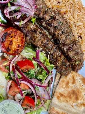 Greek salad special dish